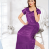 Premium Women's  Nighty | Soft Silk Satin Long Nightdress | CODE: 1424