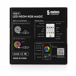 Alternative view of App control LED Neon RGB Magic Flexible Strip Light With M-3156