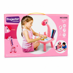 Alternative view of Little Hands Drawing Projector Table | Kids Trace & Draw Educational Projection Toy with Markers - 3640