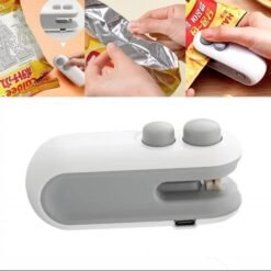 Portable Mini Bag Sealing Machine – Handheld Heat Sealer (Rechargeable)